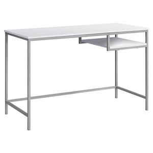 Monarch  30-in x 48-in White Computer Desk