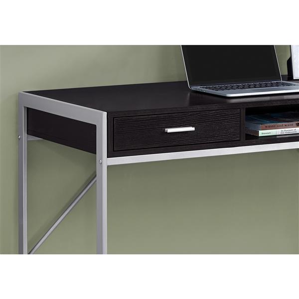 Monarch  30-in x 48-in Cappuccino Computer Desk