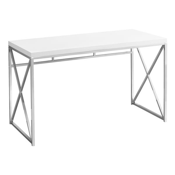 monarch computer desk white