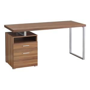 Bureau d'ordinateur, 60", noyer