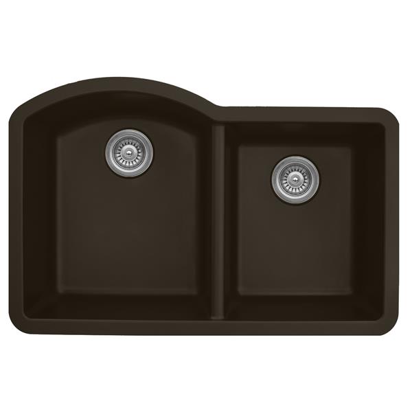 Karran Kitchen Sink - Brown Quartz - 32-in