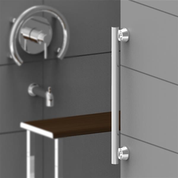 Invisia Collection 24-in Polished Chrome Linear Bar