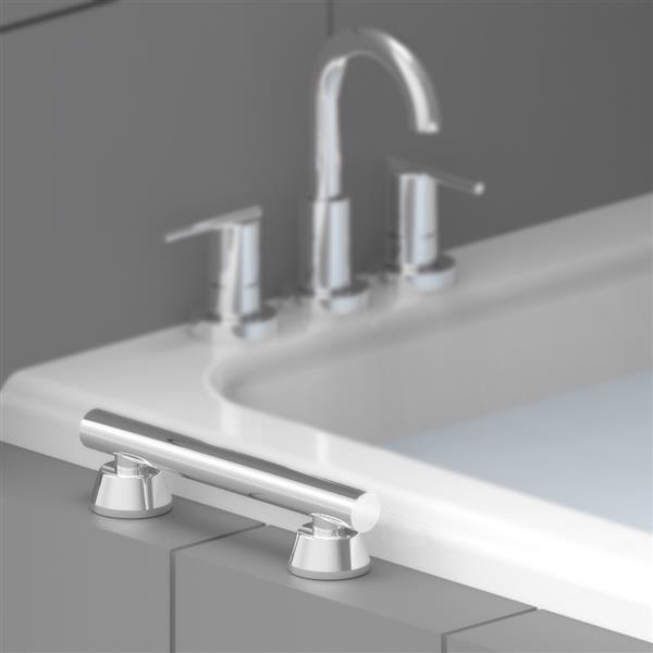 Invisia Collection 24-in Polished Chrome Linear Bar