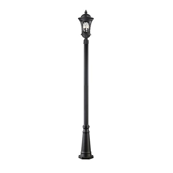 Z-Lite Doma Outdoor Post Light - Black - 14-in x 121-in 543PHB