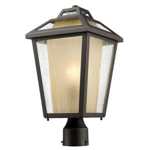 Z-Lite Memphis Outdoor Post Mount Light - Bronze - 9-in x 17.5-in