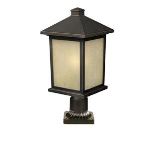 Z-Lite Holbrook Outdoor Post Mount Light - Bronze - 9.25-in x 22-in