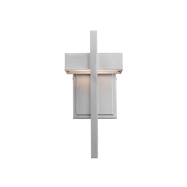 Z-Lite Luttrel 11.75-in x 5.50-in Grey Outdoor Wall Sconce