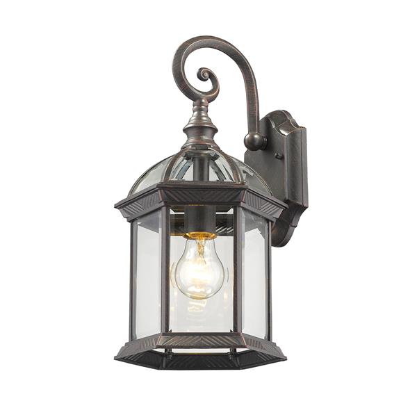 Z-Lite Annex 15.75-in Rust Outdoor Sconce