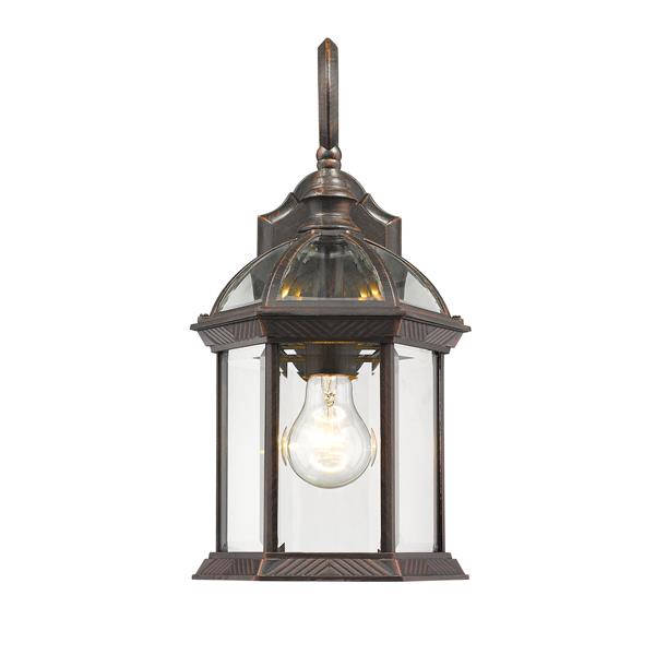 Z-Lite Annex 15.75-in Rust Outdoor Sconce