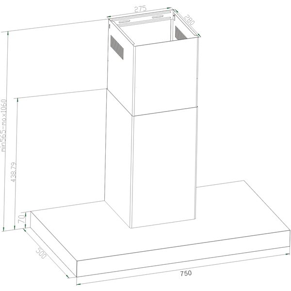 Maxair 30in WallMounted Range Hood (Stainless Steel) MXRZ0530 RONA