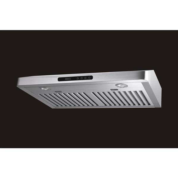 Maxair Undermount Hood - 680 CFM - Stainless Steel - 36-in