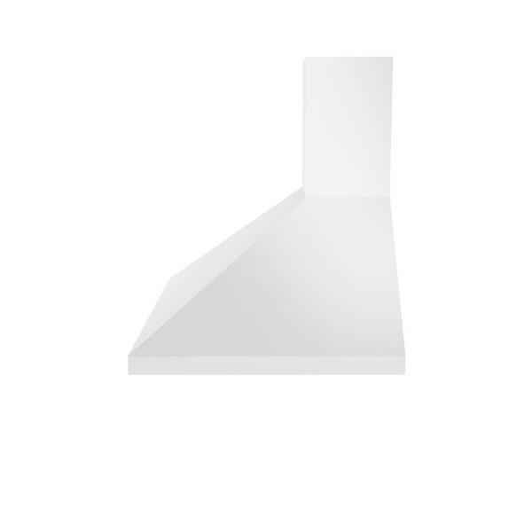 Ancona 36-in Wall-Mounted Range Hood (White)