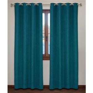 Nordic Trends Wool Like Fabric Grommet Panel Set 54