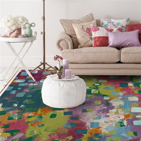 Ruggable Watercolor 8' x 10' Indoor/Outdoor Area Rug 179061 RONA