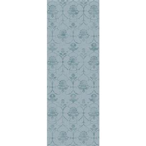 Ruggable Leyla 2.5-ft x 7-ft Blue Indoor/Outdoor Area Rug Runner