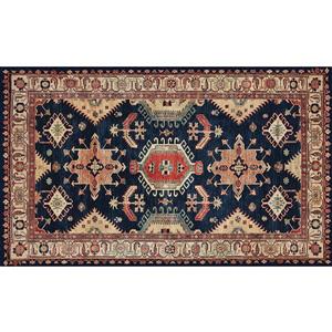Ruggable Noor 3-ft x 5-ft Sapphire Indoor/Outdoor Area Rug