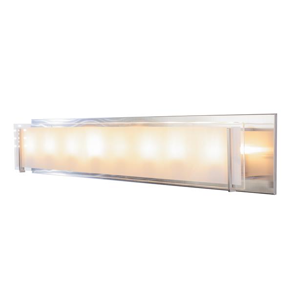 Levico Lighting Brina 8-Light Nickel 36-in Vanity Light