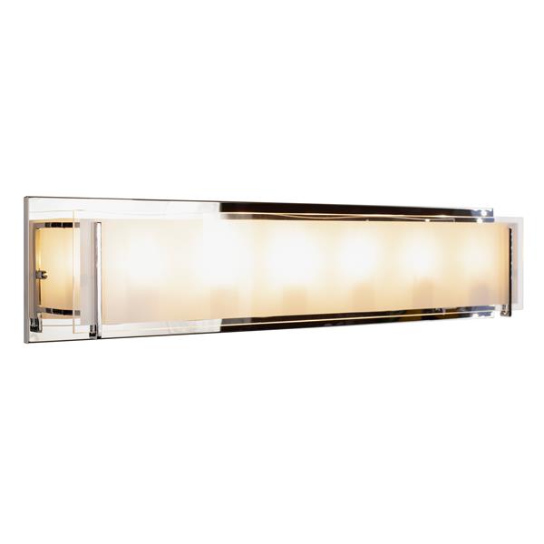 Levico Lighting Brina 6-Light Chrome 30-in Vanity Light