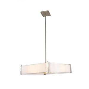 Levico Lighting Verona 20-In Brushed Nickel 3-Light Pendant Light