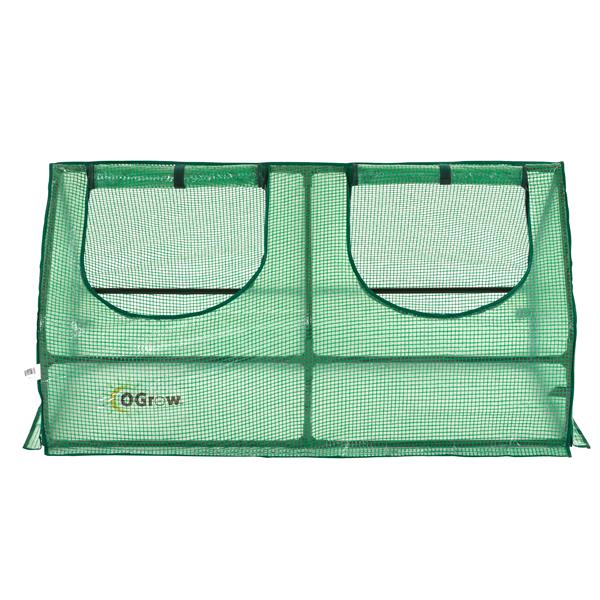Ogrow Green compact Polycarbonate Outdoor Seed Starter Greenhouse