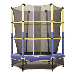 Upper Bounce 55-in Kid-Friendly Trampoline and Enclosure Set