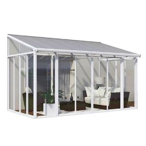 Canopia by Palram San Remo 10-Ft x 14-Ft White Solarium