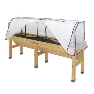 Vegtrug Wall Hugger 53.60-in x 18-in Medium Raised Greenhouse Planter