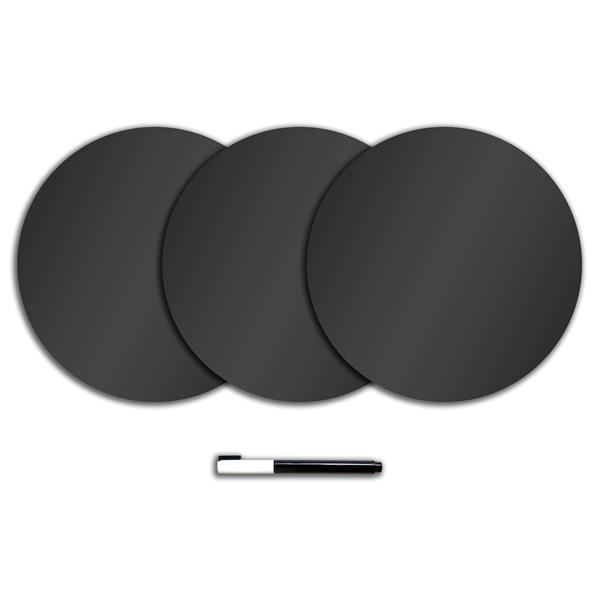 WallPops Dry Erase Dot Decals - Charcoal