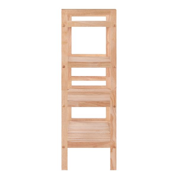 Winsome Wood Mercury Shoe Rack Set - 21.5-in - Wood - 2 Pieces