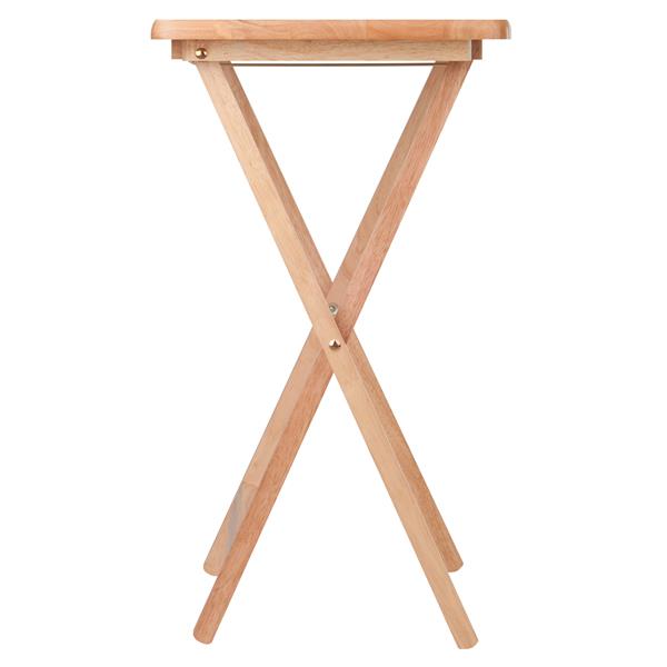 Winsome Wood Alex Walnut Wood Snack Tables (2-Piece Set)