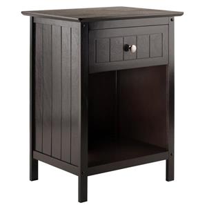 Winsome Wood Blair Accent 18.9-in x 14.9-in x 25-in Wood End Table