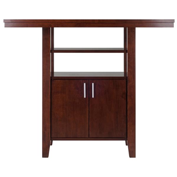 Winsome Wood Albany 35.83-in Walnut Wood Table