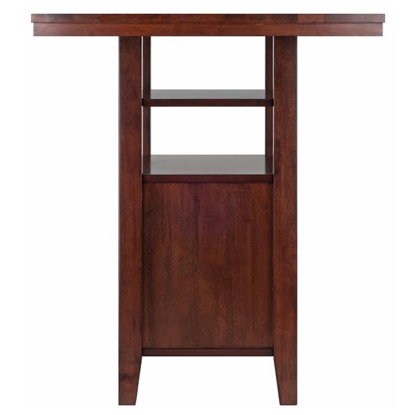 Winsome Wood Albany 35.83-in Walnut Wood Table