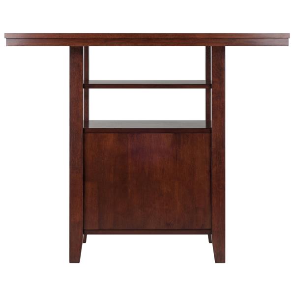 Winsome Wood Albany 35.83-in Walnut Wood Table