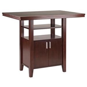 Table Albany, 35,83 po, bois, noyer