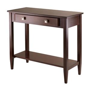 Table d'applique Richmond, 34 po x 30 po, bois, noyer