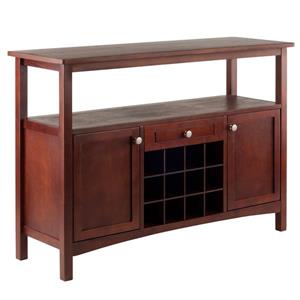 Armoire Buffet Colby, 45" x 32", bois, noyer