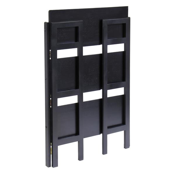 Winsome Wood Terry 27 8 X 39 In Folding, Collapsible Wood Bookcases