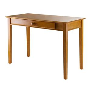 Bureau pour ordinateur Studio, 42 po x 29 po, bois, miel