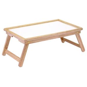 Winsome Wood Stockton Breakfast Bed Tray 24.5-in Wood Natural