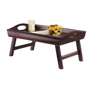 Winsome Wood Square Folding Table 36-in Grey