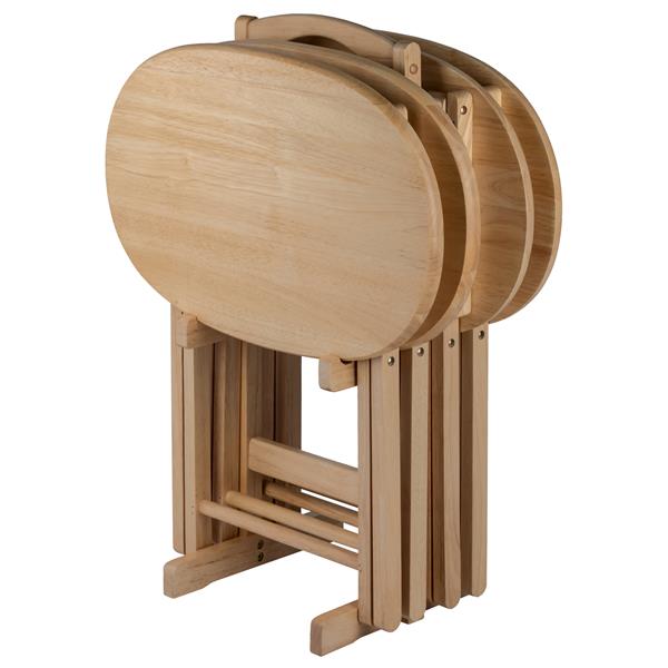 021713835246 UPC Winsome Trading Nathan Snack Tv Tray Table Set UPC