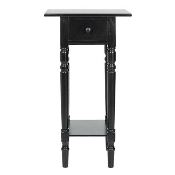 Safavieh 31.90-in x 13.80-in Sabrina Black Nightstand