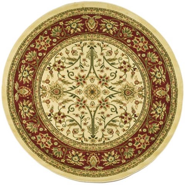 Safavieh Lyndhurst Ivory and Red Area Rug,LNH212K-8R | RONA