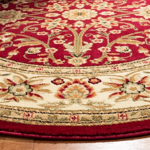 Safavieh Lyndhurst Red and Ivory Area Rug,LNH212F-8R