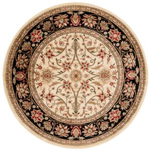 Safavieh Lyndhurst Ivory and Black Area Rug,LNH212B-8R