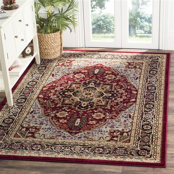 Safavieh Lyndhurst Red Area Rug,LNH330B-8SQ