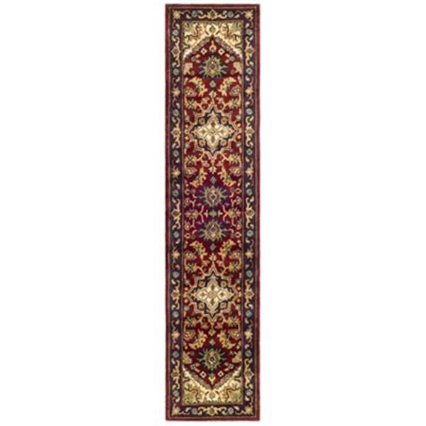 Safavieh Heritage 2-ft-3-in X 20-ft Runner Rug (Red)