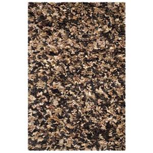 Safavieh Shag Brown and Multi-Colored Area Rug,SG951B-6