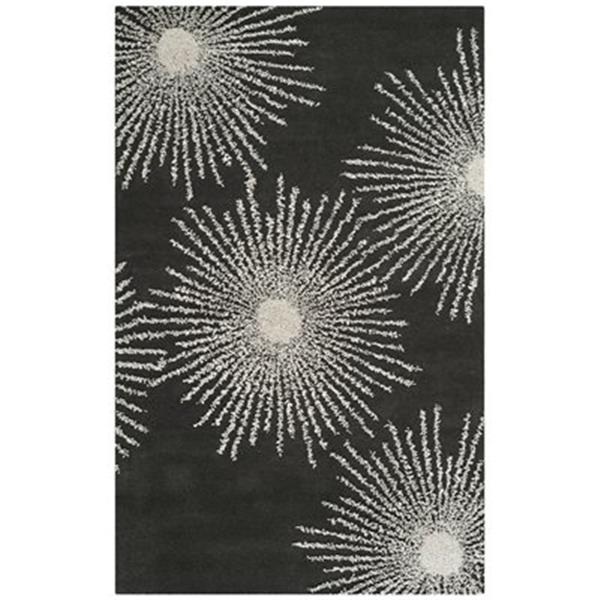 Safavieh Soho Charcoal and Ivory Area Rug,SOH712H-5